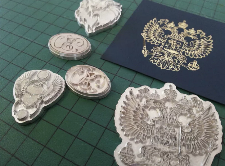 клише для тиснения