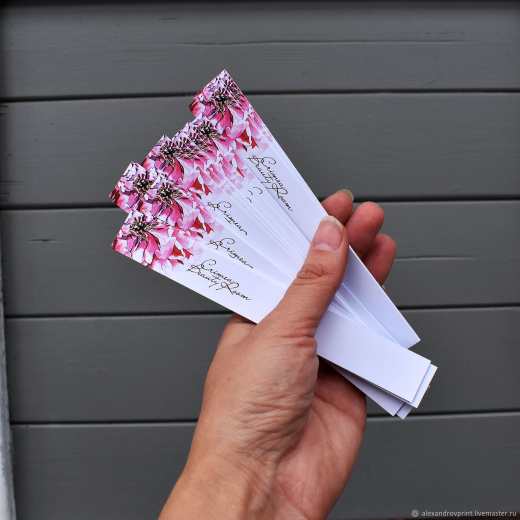 Блоттеры для духов