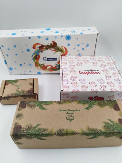 Коробка из микрогофрокартона для маркетплейс